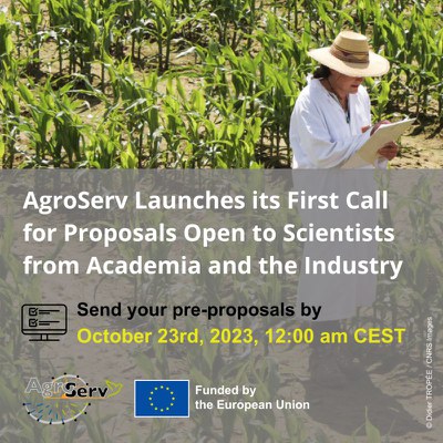 AgroServ - First Call for Proposals Open to Scientists from Academia and the Industry