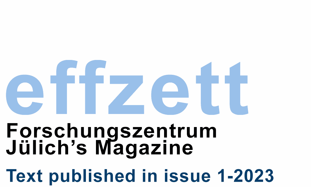Logo effzett with text "published in issue 1-2023"